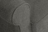 MILES Fotel uszak vintage na drewnianych nóżkach szary/czarny szary/czarny - zdjęcie 6