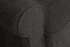 MILES Fotel uszak vintage na drewnianych nóżkach grafitowy/czarny grafitowy/czarny - zdjęcie 6