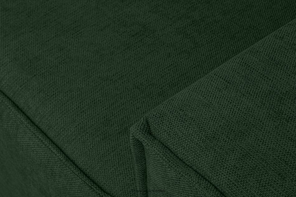 NAPI II Narożnik w tkaninie plecionej z funkcją spania zielony lewy/prawy zielony - zdjęcie 7
