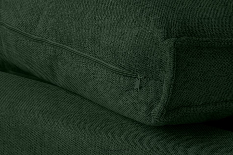 NAPI II Narożnik w tkaninie plecionej z funkcją spania zielony lewy/prawy zielony - zdjęcie 10