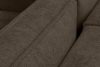 NAPI II Narożnik w tkaninie plecionej z funkcją spania chłodny brąz lewy/prawy chłodny brąz - zdjęcie 9