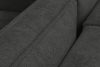 NAPI II Narożnik z funkcją spania w tkaninie plecionej stalowy lewy/prawy stalowy - zdjęcie 9