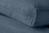 NAPI II Narożnik z funkcją spania w tkaninie plecionej jasny niebieski lewy/prawy jasny niebieski - zdjęcie 11