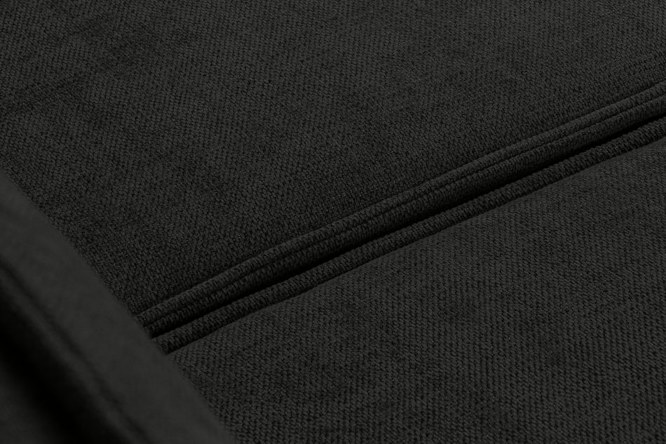 NAPI II Sofa 3 z funkcją spania w tkaninie plecionej antracytowy antracytowy - zdjęcie 5