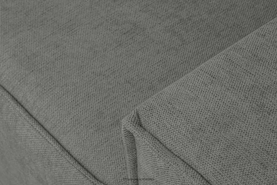 NAPI II Sofa 3 z funkcją spania w tkaninie plecionej siwy siwy - zdjęcie 6