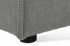 NAPI II Sofa 3 z funkcją spania w tkaninie plecionej siwy siwy - zdjęcie 12