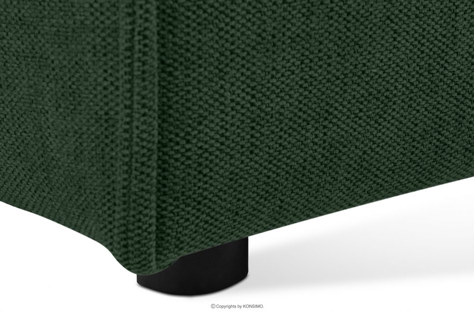 NAPI II Sofa 3 z funkcją spania w tkaninie plecionej zielony zielony - zdjęcie 11