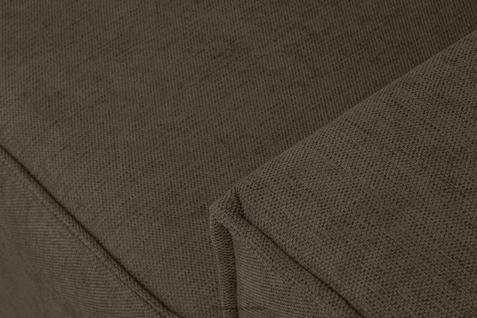 NAPI II Sofa 3 z funkcją spania w tkaninie plecionej chłodny brąz chłodny brąz - zdjęcie 6