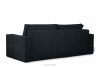 NAPI II Sofa 3 z funkcją spania w tkaninie plecionej ciemny granatowy ciemny granatowy - zdjęcie 4
