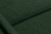 NAPI II Sofa 3 w tkaninie plecionej z funkcją spania zielony zielony - zdjęcie 6