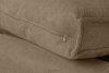 NAPI II Sofa 3 w tkaninie plecionej z funkcją spania jasny brązowy jasny brązowy - zdjęcie 10