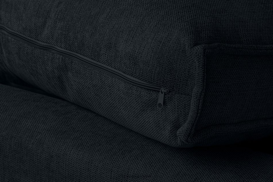 NAPI II Sofa 3 w tkaninie plecionej z funkcją spania ciemny granatowy ciemny granatowy - zdjęcie 9