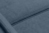 NAPI II Sofa 3 w tkaninie plecionej z funkcją spania jasny niebieski jasny niebieski - zdjęcie 6
