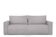 Sofa trzyosobowa boucle z funkcją spania popielaty