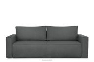 Sofa trzyosobowa boucle z funkcją spania grafitowy