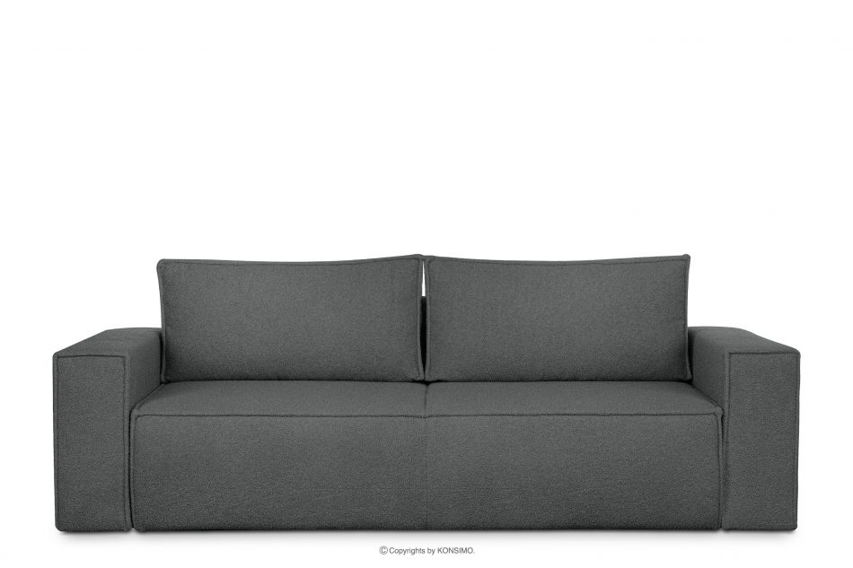 NAPI II Sofa 3 boucle z funkcją spania grafitowy grafitowy - zdjęcie 0