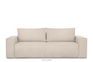 Sofa 3 boucle z funkcją spania kość słoniowa