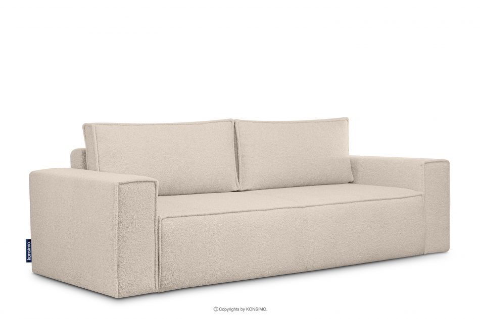 NAPI II Sofa 3 boucle z funkcją spania kość słoniowa kość słoniowa - zdjęcie 2