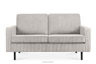 Sofa loftowa sztruks 2 osobowa kremowy