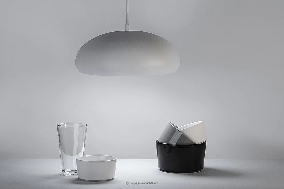 INCENDO Lampa wisząca w stylu nowoczesnym 2szt biały - zdjęcie 1