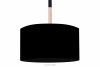 PLISO Lampa wisząca w stylu skandynawskim czarna 2szt czarny - zdjęcie 2