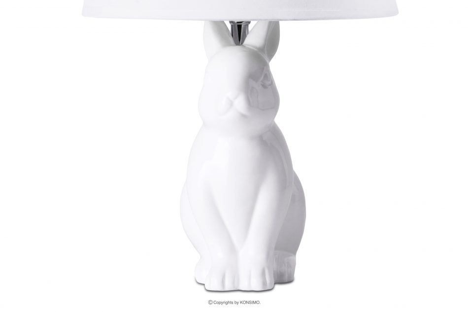 LEPUS Lampa stołowa królik 2szt biały - zdjęcie 4