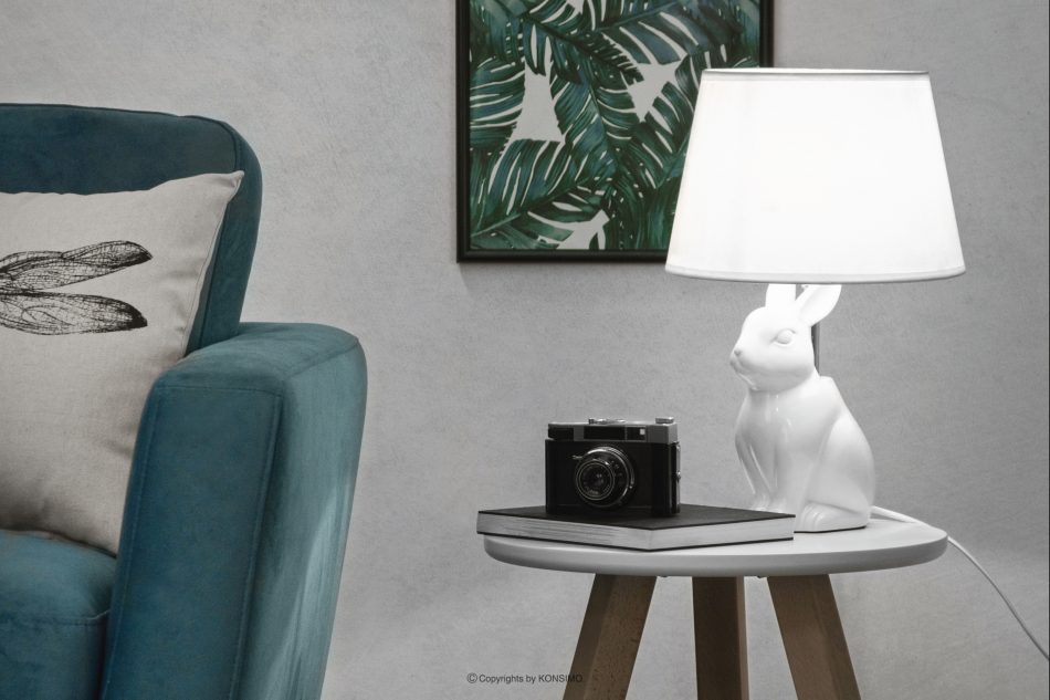 LEPUS Lampa stołowa królik 2szt biały - zdjęcie 1