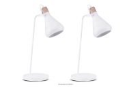 Lampa biurkowa czarna w stylu skandynawskim 2szt