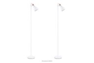 Lampa podłogowa czarna w stylu skandynawskim 2szt