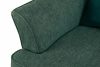 STRALIS Fotel uszak do sypialni tkanina pleciona morski/beżowy morski/beżowy - zdjęcie 9