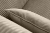 STRALIS Fotel uszak w tkaninie sztruks z poduszką welur szarobeżowy szarobeżowy - zdjęcie 8
