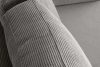 RUVIS Sofa sztruksowa rozkładana trzyosobowa jasny popielaty jasny popielaty - zdjęcie 7