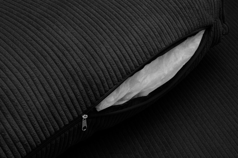 NAPI Sofa 3 rozkładana sztruks czarny czarny - zdjęcie 13