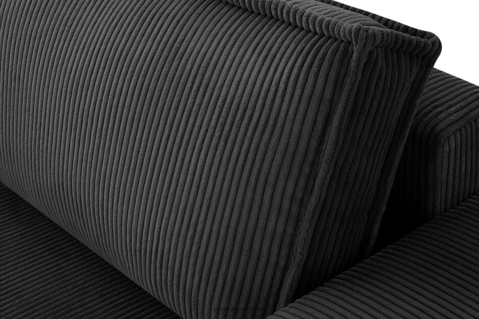 NAPI Sofa 3 rozkładana sztruks ciemnoszara ciemny szary - zdjęcie 7