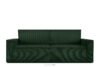 NAPI Sofa 3 rozkładana sztruks ciemnozielona ciemny zielony - zdjęcie 1