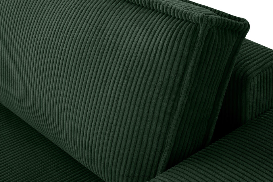 NAPI Sofa 3 rozkładana sztruks ciemnozielona ciemny zielony - zdjęcie 7