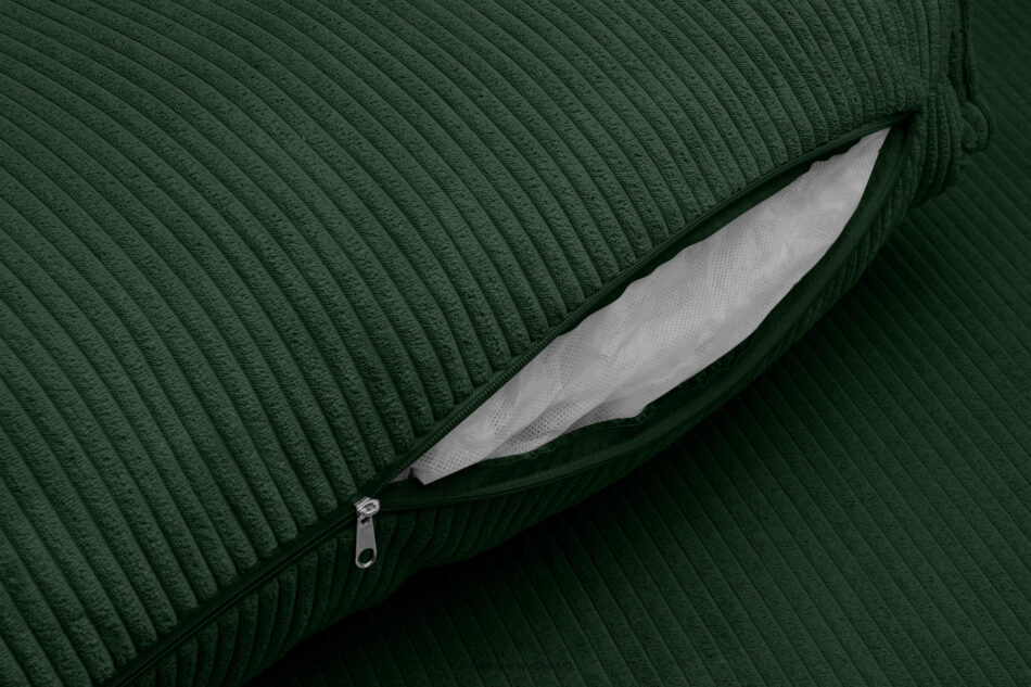NAPI Sofa 3 rozkładana sztruks ciemnozielona ciemny zielony - zdjęcie 13