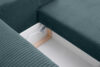 NAPI Sofa 3 rozkładana sztruks niebieski niebieski - zdjęcie 12