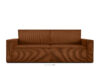 NAPI Sofa 3 rozkładana sztruks rudy rudy - zdjęcie 1