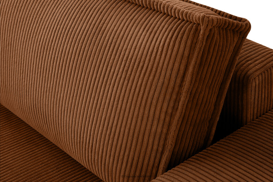 NAPI Sofa 3 rozkładana sztruks rudy rudy - zdjęcie 7