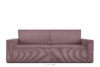 NAPI Sofa 3 rozkładana sztruks jasny fioletowy jasny fioletowy - zdjęcie 1