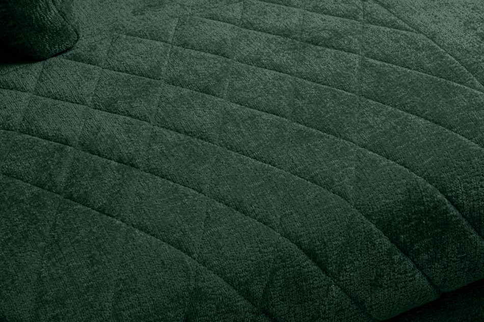 BRENTIS Duży narożnik tkanina szenil zielony lewy zielony - zdjęcie 5