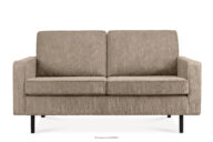 Sofa loftowa sztruks 2 osobowa jasny beżowy