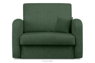 TILUCO, https://konsimo.pl/kolekcja/tiluco/ Fotel rozkładany z funkcją spania do pokoju nastolatka ciemny zielony ciemny zielony - zdjęcie