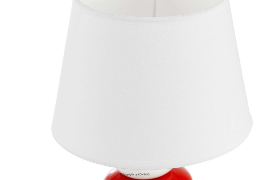 SALU Nowoczesna lampka nocna kolorowa granatowy/czerwony/biały - zdjęcie 5