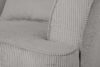 STRALIS Fotel uszak sztruks na drewnianych nóżkach jasny popielaty jasny popielaty - zdjęcie 7