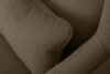 STRALIS Fotel uszak sztruks na drewnianych nóżkach chłodny brąz chłodny brąz - zdjęcie 6