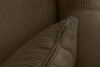 STRALIS Fotel uszak sztruks na drewnianych nóżkach chłodny brąz chłodny brąz - zdjęcie 10