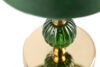 VULGA Elegancka lampa stołowa czarny/złoty 2szt ciemny zielony/złoty - zdjęcie 5