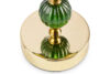 VULGA Elegancka lampa stołowa czarny/złoty 2szt ciemny zielony/złoty - zdjęcie 6